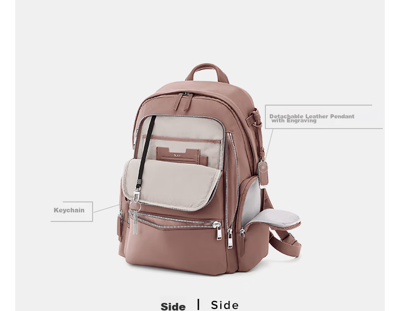 TUMI VOYAGEUR Women's Daily Commuter Premium Business CELINA Backpack 0196690LTM Light Lavender 10