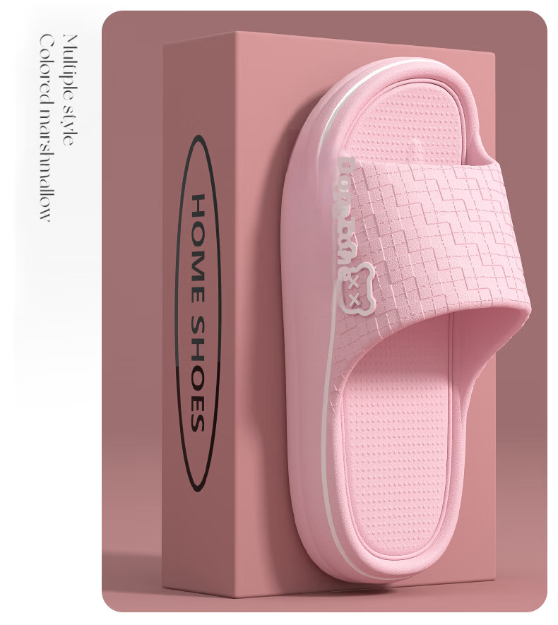 Gogaman Men's Slippers 2026 New Summer Antibacterial EVA Odor-Resistant Bathroom Shower Non-Slip Couple Indoor Home Cool Slippers for Women 23