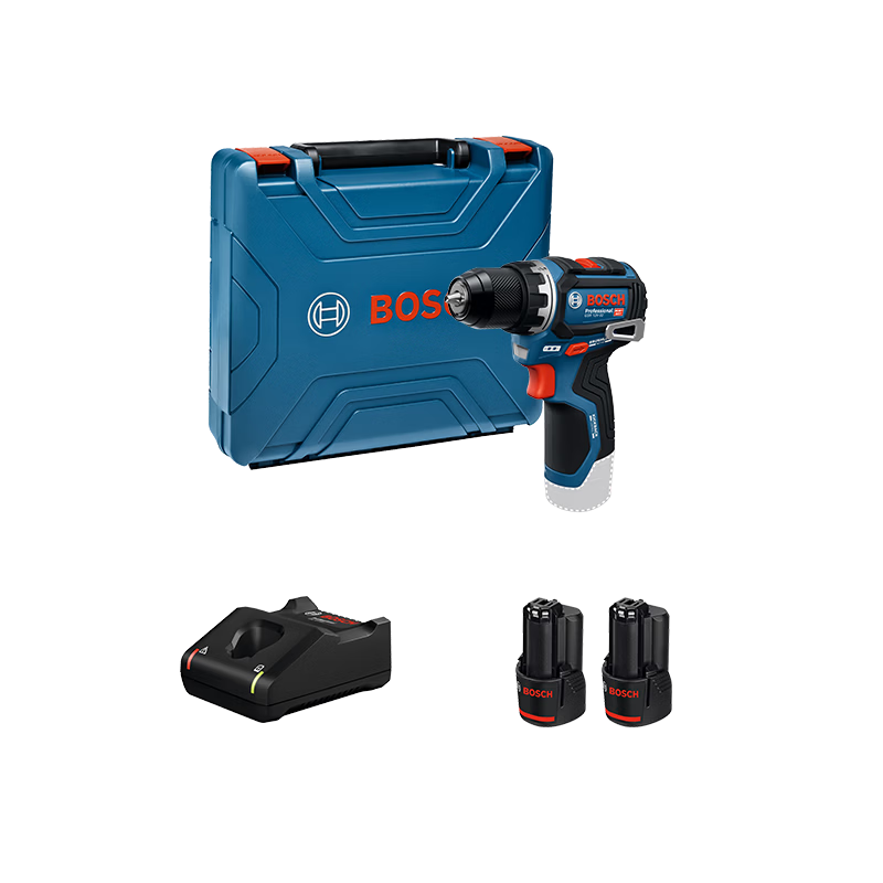 BOSCH GSR 12V-32 Cordless Screwdriver Drill Electric Screwdriver Furniture Drilling Installation with Dual Batteries