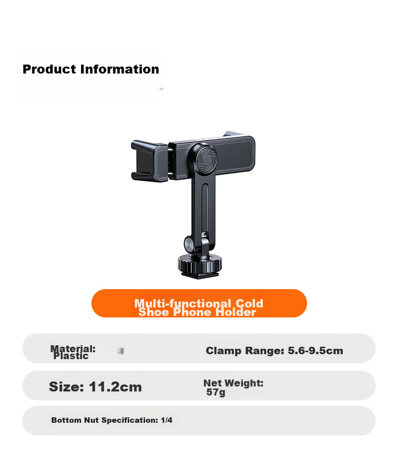 Llano Tripod Accessory/Position Extension Clamp/1/4 Screw 14