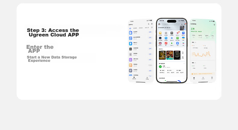 UGREEN Private Cloud DH4300Plus 8GB Version 16TB Four-Bay NAS Smart Home Storage Personal Cloud Hard Drive Network Server Mobile NFC Connection AI Photo Album Tablet Expansio 60