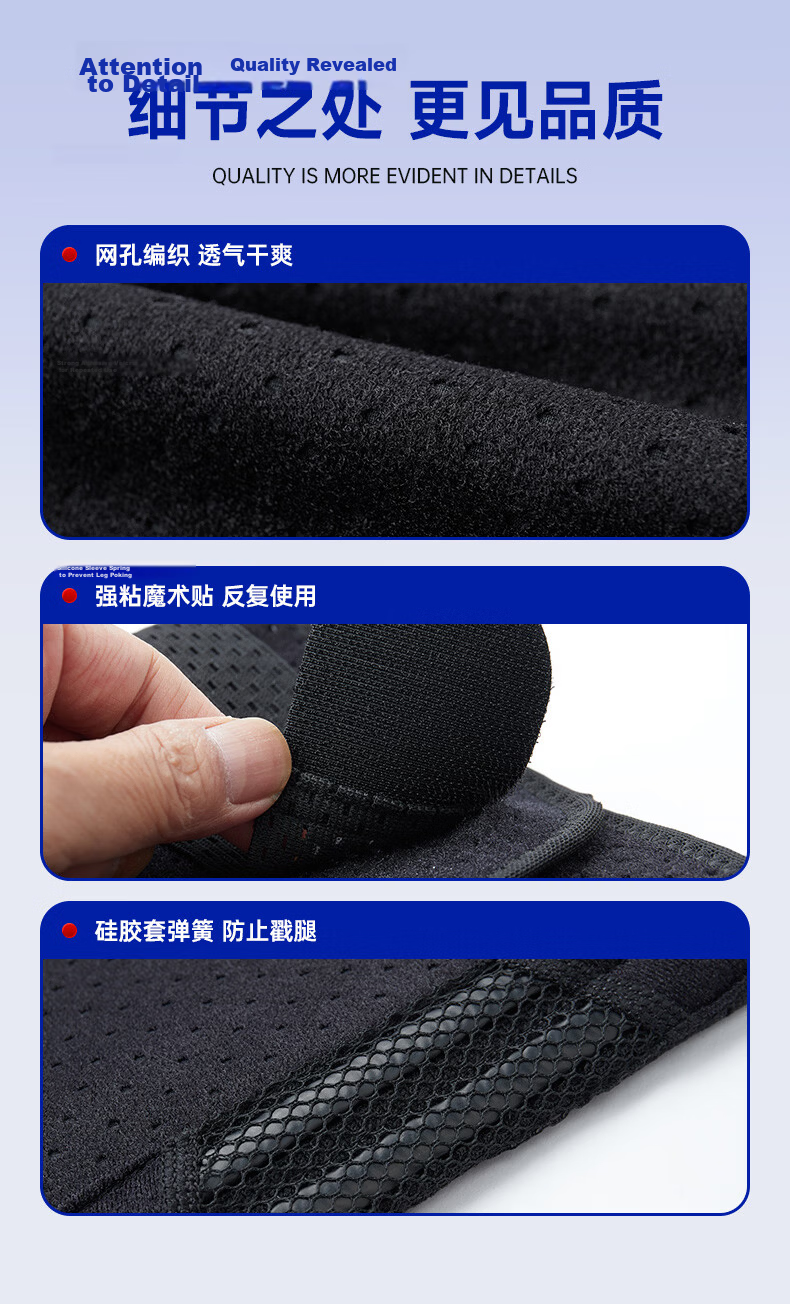 LI-NING Summer Thin Knee Brace Meniscus Injury Sports Protective Joint Knee Support for Men and Women Hiking Basketball Running Walking 17
