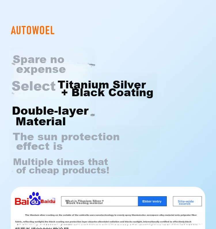AUTOWOEL BYD Song PLUS Seagull Car Window Sunshade Sun Protection Heat Insulation Front Windshield Sunshade Cover 2