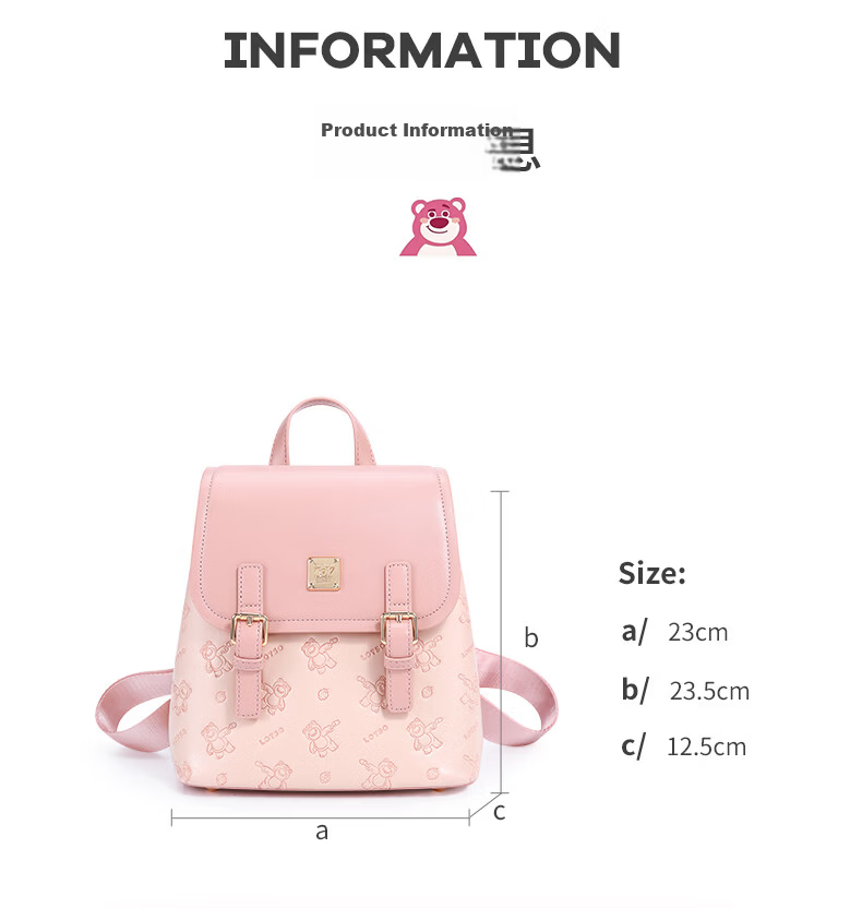 Disney Women's Backpack 2026 New Large Capacity Lightweight College Student Practical Graduation Birthday Gift for Girls 4