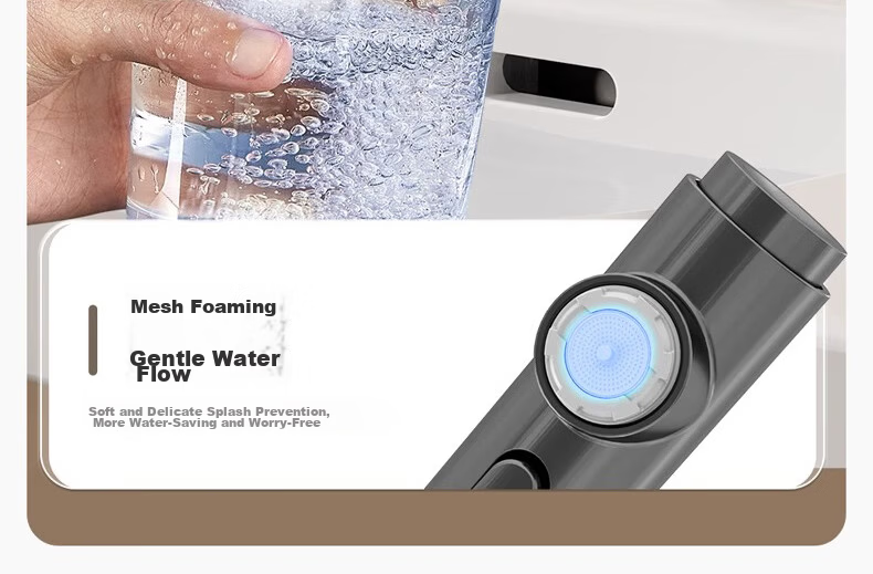 ARROW YJ Multifunctional Pull-Out Hidden Basin Faucet Single Handle Hot and Cold Mixer Tap for Washbasin 12