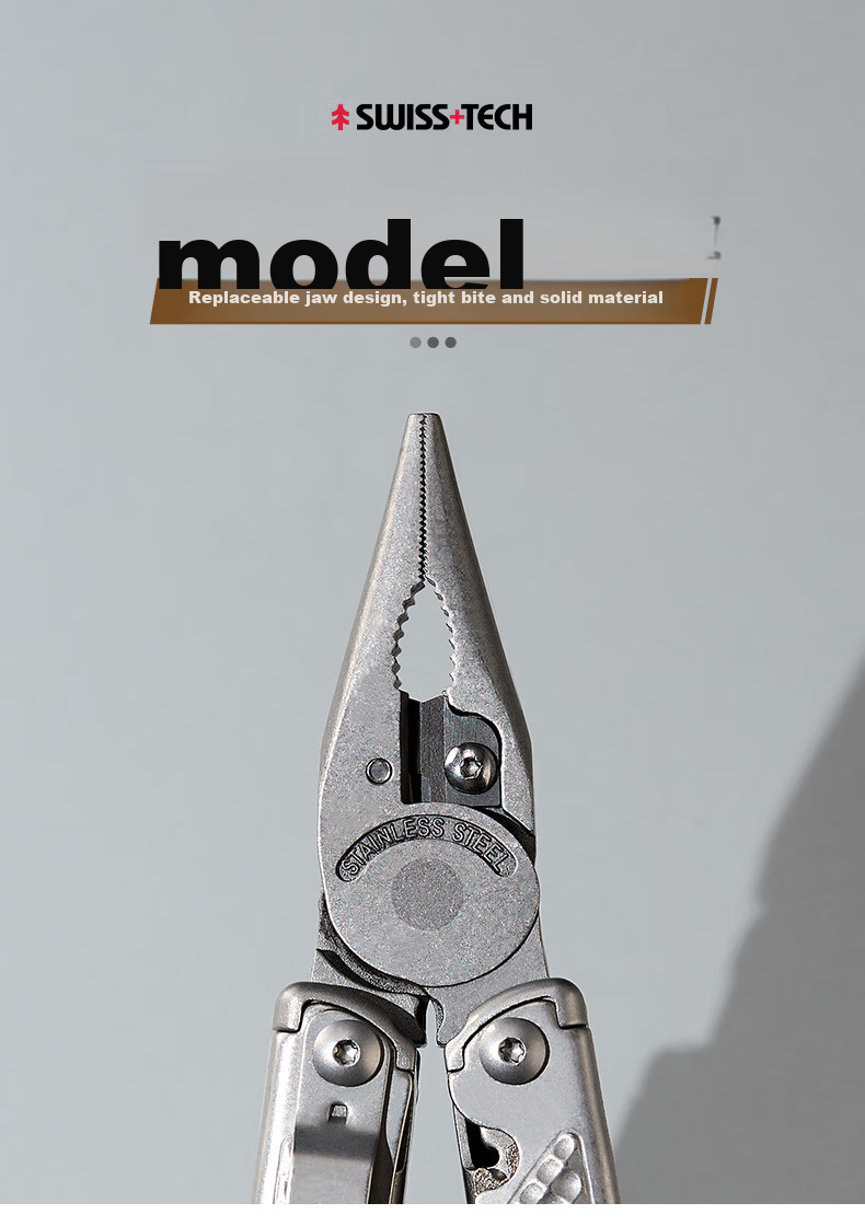 SHEFFIELD Swiss Technology Multifunctional Pliers, Outdoor Folding Knife, Portable Emergency Scissors, Wilderness Survival Equipment 9