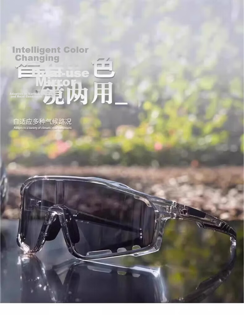 BWNK Colorful Mountaineering Goggles Outdoor Hiking Windproof Glasses Polarized Sunglasses Unisex for Snow Mountain Qixi Festival 1