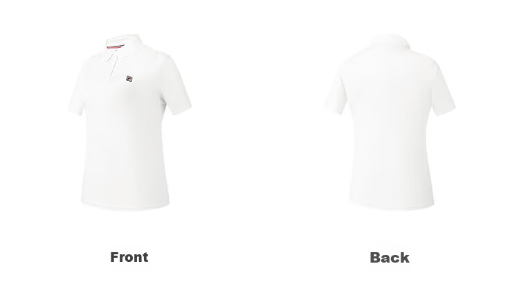 FILA Official Women's Knitted Short Sleeve Polo Shirt 2026 Summer Tennis Sports Quick-Dry Top 48