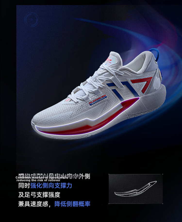 Xtep Yang Haozhe PE Lingji 3 Men's Basketball Shoes Breathable Stable Support Lightweight Durable Guard Shoes 27