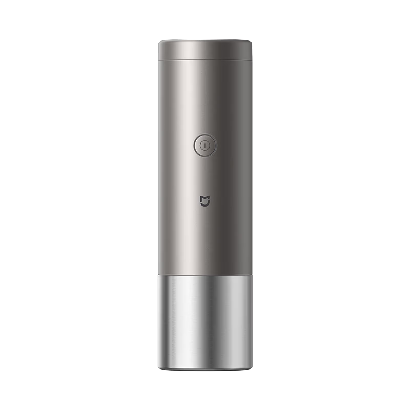 Mijia Xiaomi Portable Coffee Maker Mini Handheld Fully Automatic Capsule and Ground Coffee Machine for Office and Home Outdoor Camping Cold Brew and Hot Brew Gray with Storage Bag