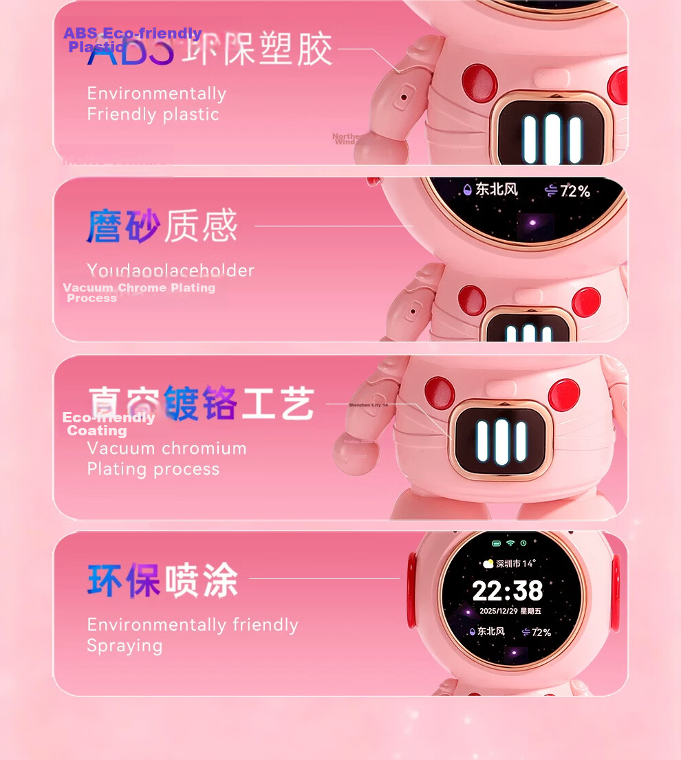Mengduofu AI Smart Robot Toy Bean Bag Intelligent Conversation Children's Alarm Clock Boys Birthday Gift Girls Educational Speaker 19