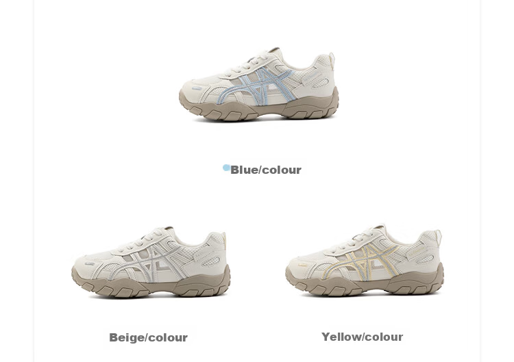 La Chapelle Women's Summer New Soft Sole Mesh Trainer Breathable Casual White Sneakers Yellow Size 37 4
