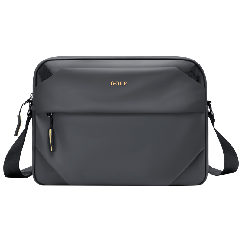 GOLF Shoulder Bag for Men, Large Capacity Crossbody Bag, Lightweight Water-Resistant Phone And IPad Bag, Business Casual Fashion Satchel