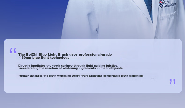 Bixdo Whitening Electric Toothbrush Blue Light Air Professional Blue Light Reverse 10 Years Yellowing Adult Couple Birthday Gift for Men Women Mother's Father's Day 12