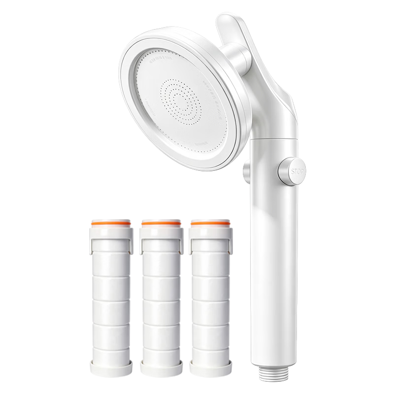 JROR [Seiko] Shower Head Handheld and Overhead Dual Use Large Panel Bathroom Water Purifier Pressure Boosting Showerhead