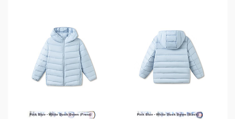 BALABALA [BalaOne] Children's Lightweight down Jacket, Boys And Girls Winter Coat 2026 Triple Protection Outerwear 38