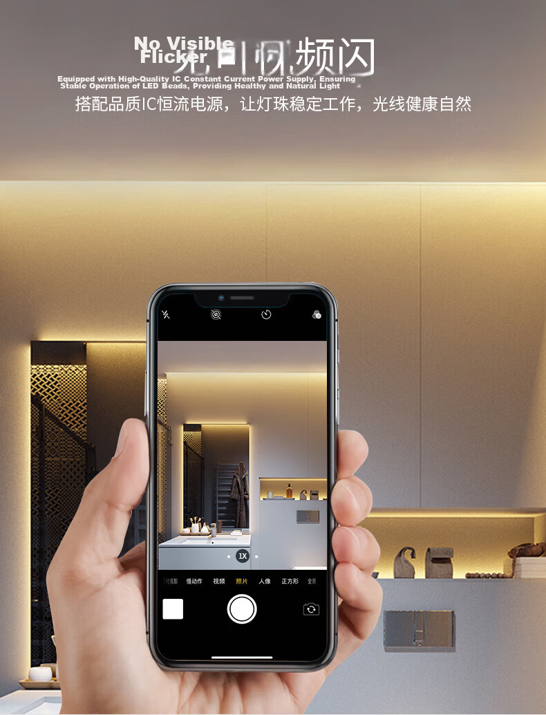DELIXI Low Voltage LED Strip Light Ceiling Ambient Flexible Soft Light Bar Power Transformer 60W 12
