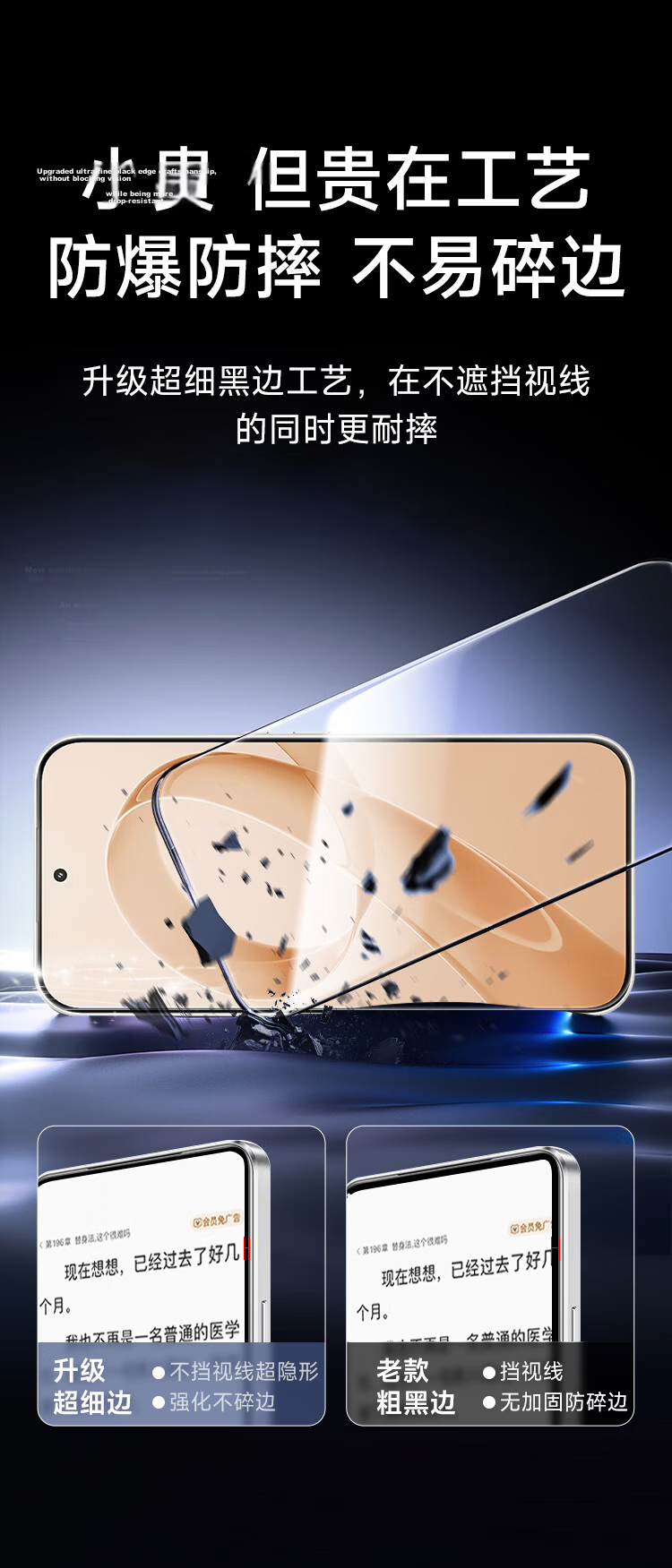 KOOLIFE Tempered Glass Screen Protector for Redmi K90 Pro, Xiaomi Redmi K90 Max/Promax Phone Protective Film, HD Ultra-Thin Shatterproof Anti-Fingerprint 3