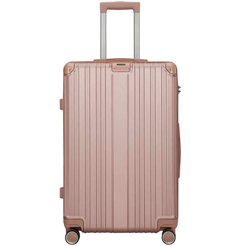 MEXICAN Luggage 26-Inch Suitcase with Spinner Wheels for Men And Women, Password Lock, Large Capacity Travel Case, Leather Trunk, Check-In Suitcase