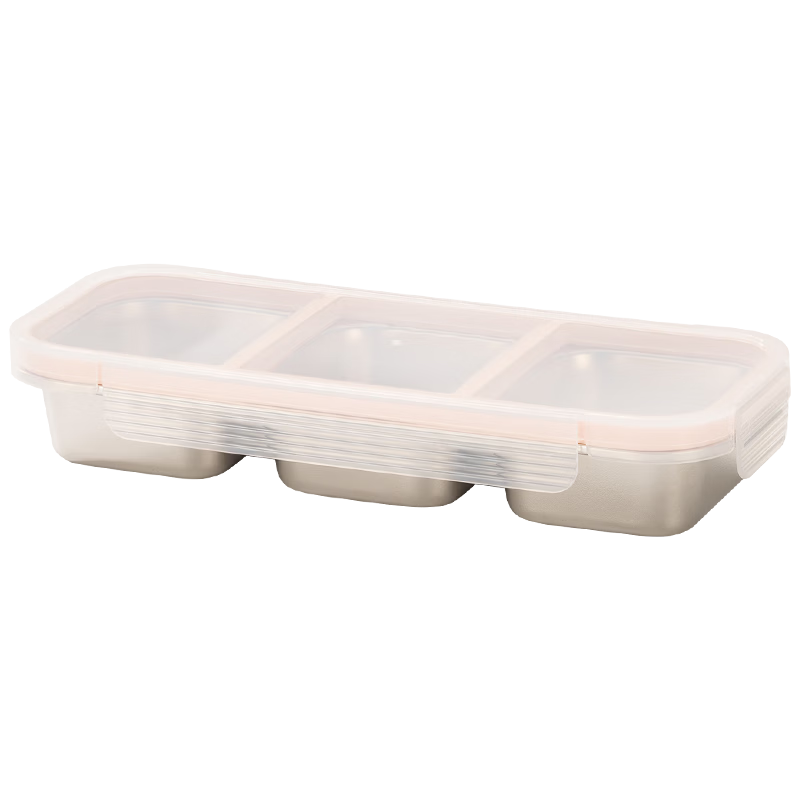 Newair 304 Stainless Steel Compartment Lunch Box with Lid 211 Fat-Reducing Bento Box 2026 New Adult Portion Control Meal Box