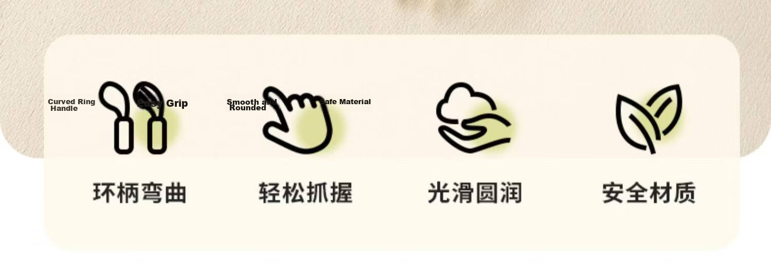 AIBEDILA Silicone Baby Feeding Spoon Infant Food Spoon Baby Rice Cereal Feeding Spoon Children's Tableware 6-36 Months Lunch Box 2