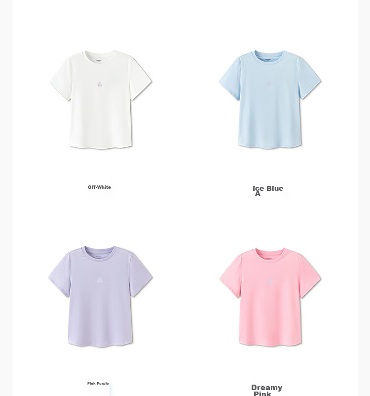 Balabala Girls' Short Sleeve T-Shirt 2026 Summer New Kids' Skin-Friendly Comfortable Quick-Dry Outdoor Base Layer Top 21