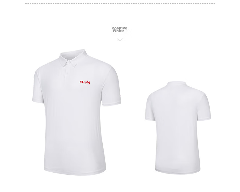 Erke Men's Micro Collar Short Sleeve T-Shirt Summer Sports Polo Shirt Outdoor Sun Protection Ice Cooling Deodorizing Tennis Sports Top 28
