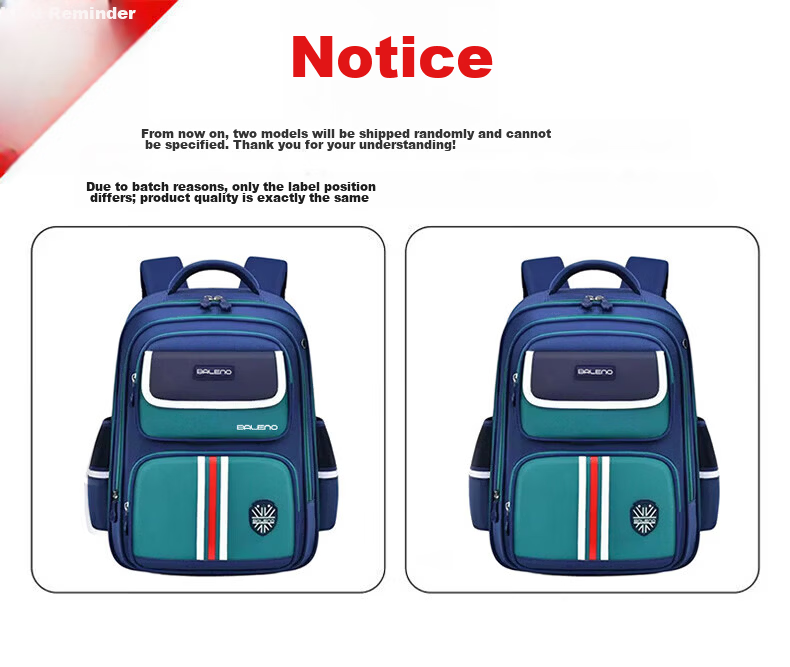 Baleno Primary School Backpack for Boys and Girls Grades 1-6 Large Capacity Lightweight Ergonomic Kids Shoulder Bag 22
