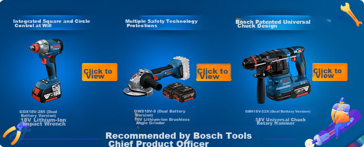 BOSCH Impact Driver Electric Wrench Metalworking Woodworking 18V Lithium Battery GDR 18V-215 Two Batteries One Charger Set 1