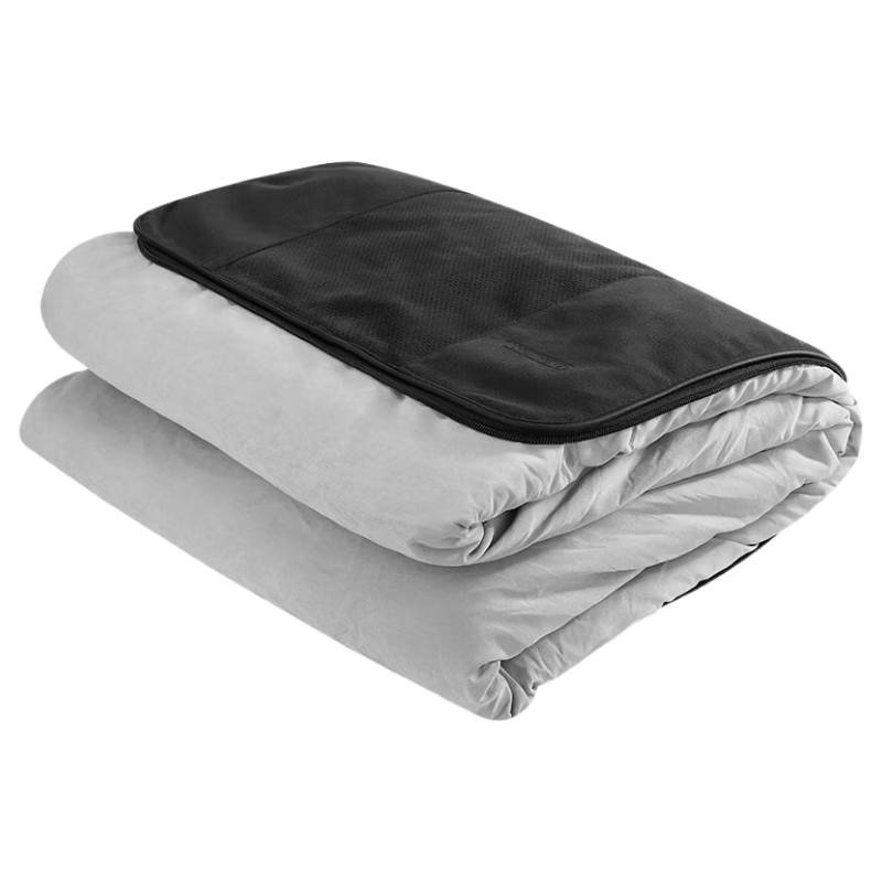 GREAT LIFE Car Pillow Blanket Dual-Use Foldable 3-in-1 Cushion Car Waist Support for Maybach Mercedes-Benz BMW Audi