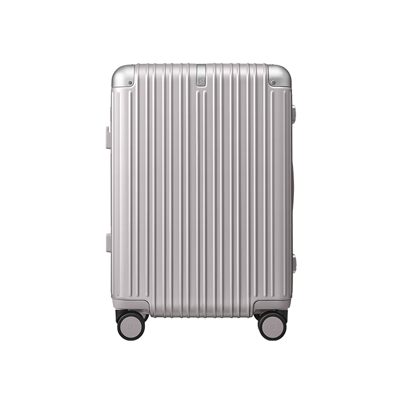 90 Points 20-Inch Aluminum Frame MAX Luggage 2026 New Travel Suitcase Trolley Carry-On Password Lock Soft Matte Purple
