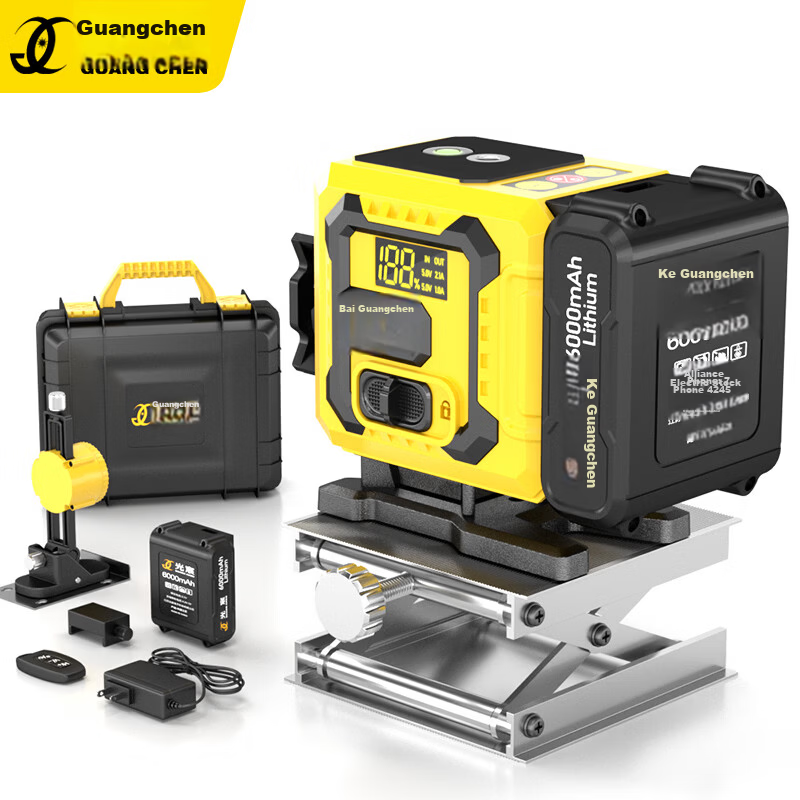 Guangchen 8-Line Infrared Level High-Precision Strong Light Auto-Leveling Laser Level Outdoor Daylight Fine Line