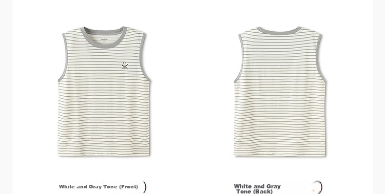 Balabala [balaOne] Children's Vest Unisex Baby Sleeveless Innerwear Top for Kids 13