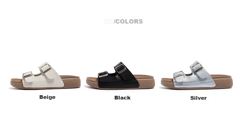 CAMEL Birkenstock Style Women's Casual Versatile Outdoor Slide Sandals L26M504022 Blue (Suede) Size 36 4