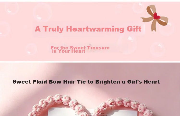 Princess Code Children's Day Gift Hair Tie for Girls High Elastic Hair Band Damage-Free Student Hair Rope Bun Holder 1
