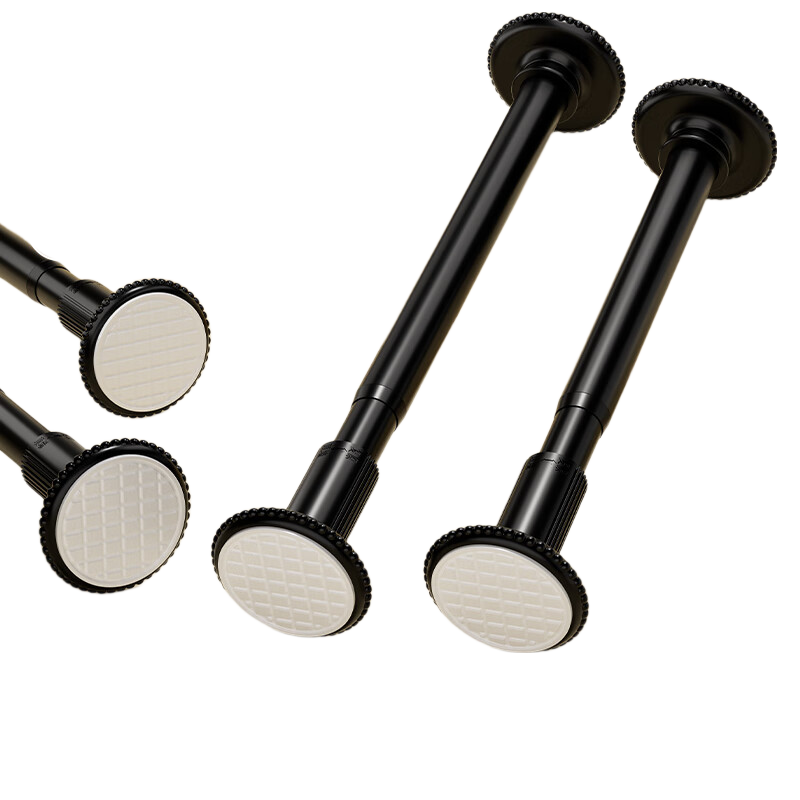 Cobbe No-Drill Extendable Clothes Drying Rod, Shower Curtain Rod, Hanging Rod, Balcony And Bathroom Support Pole