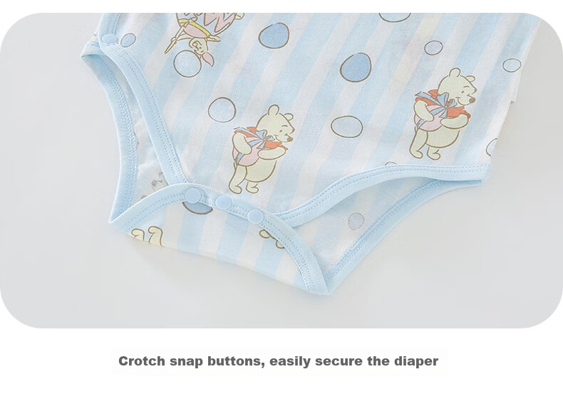Disney Baby Summer Thin Cotton Bodysuit Newborn Unisex Romper Crawling Suit 16
