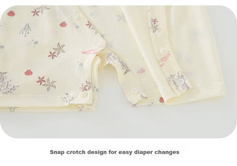 Disney 2-Piece Baby Summer Thin Newborn Romper Set A-Class Cotton Crawling Suit for Boys and Girls Full Moon Gift 16