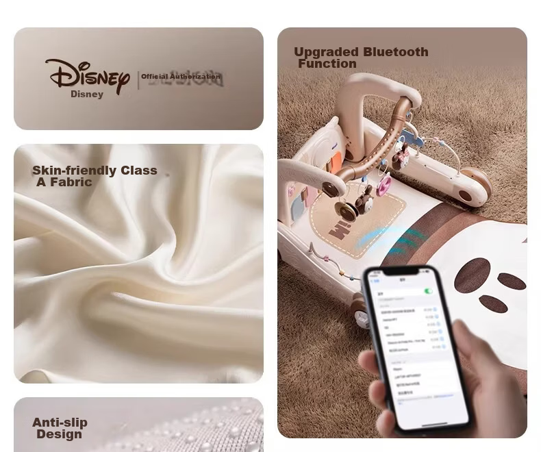 Disney Baby Activity Gym with Piano Foot Pedal Toy Practical Premium 0-12 Months Newborn Gift Box First Birthday Present 4