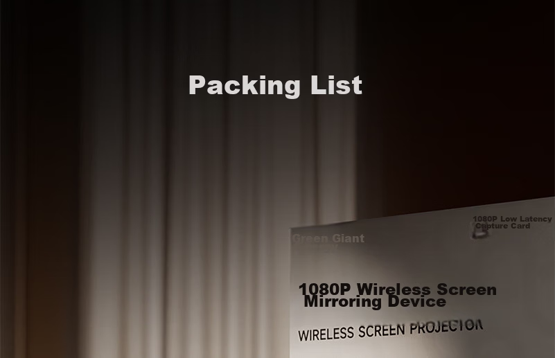 Llano Wireless Screen Mirroring HDMI HD Video Transmitter T1 for Apple Android Huawei Phones, Computers, Laptops, TVs, Monitors, Projectors 27