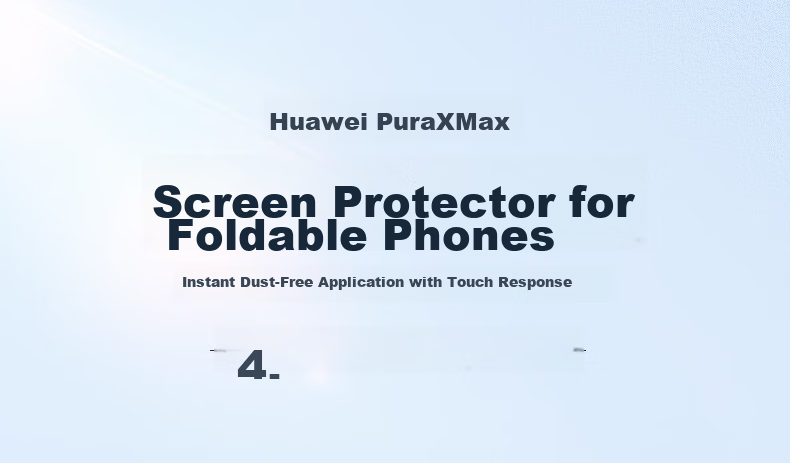 Mr. Blue Gorilla Huawei PuraXmax Matte Anti-Fingerprint HD Scratch-Resistant Durable Inner Screen Protector Film 2