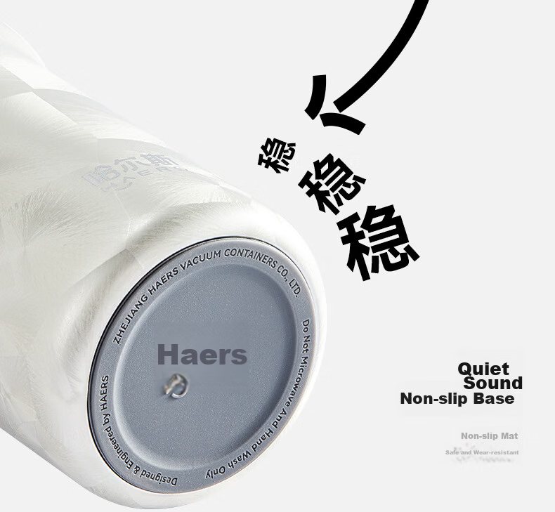 Haers Insulated Large Capacity Straw Cup Student High-Value Water Bottle Coffee Mug 600ml Fairy Green 5
