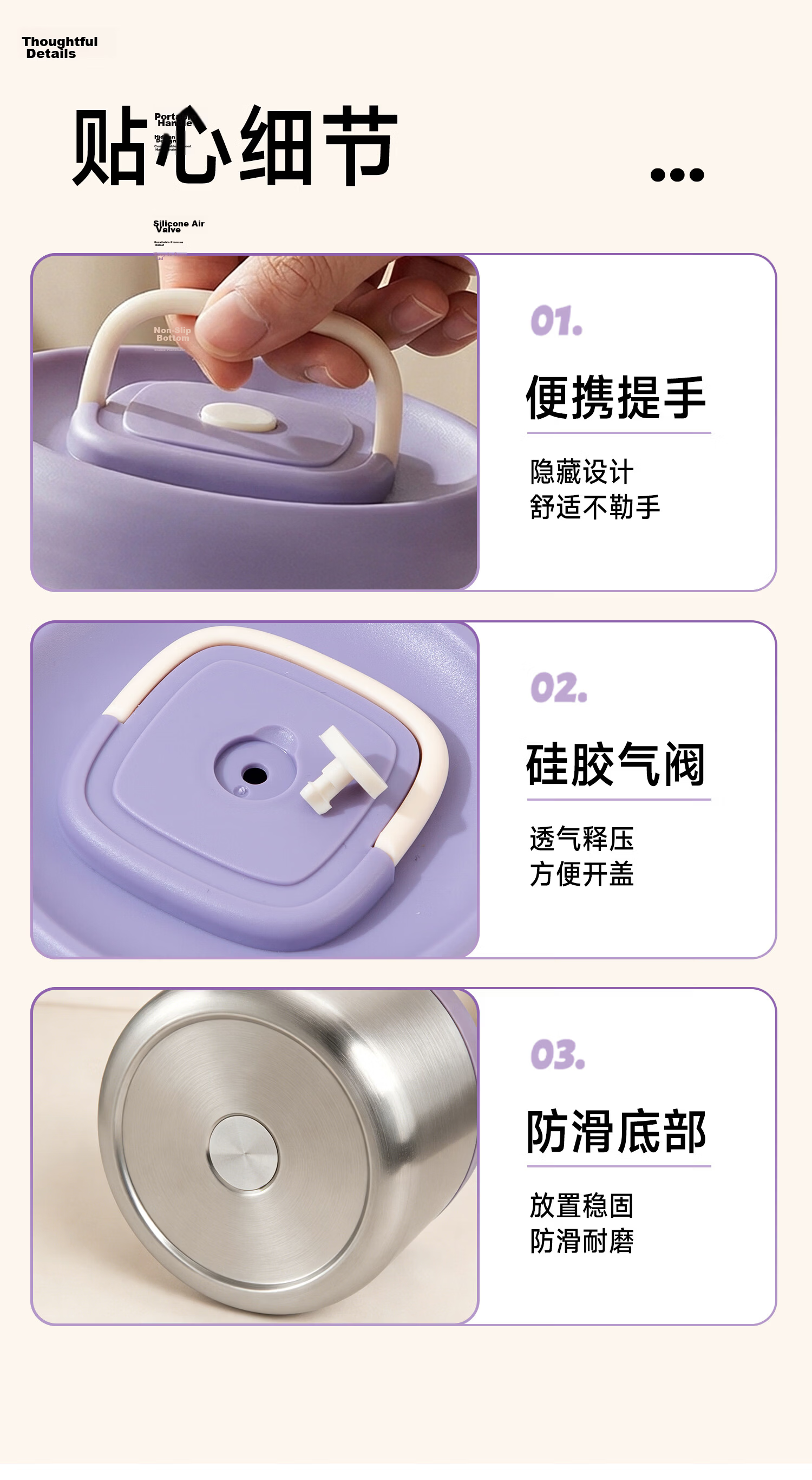 QF 316L Stainless Steel Insulated Lunch Box for Office Workers and Students, 24-Hour Long-Lasting Portable Food Container Bento Box 20