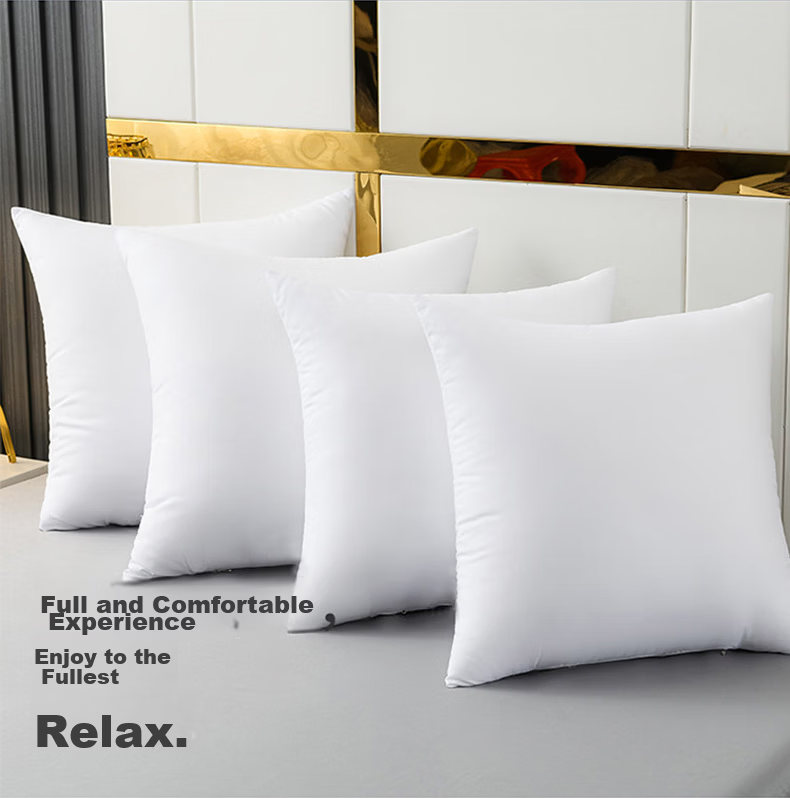 Jingxun Square Sofa Cushion Core with Zipper for Living Room and Bed Backrest Pillow Insert 6