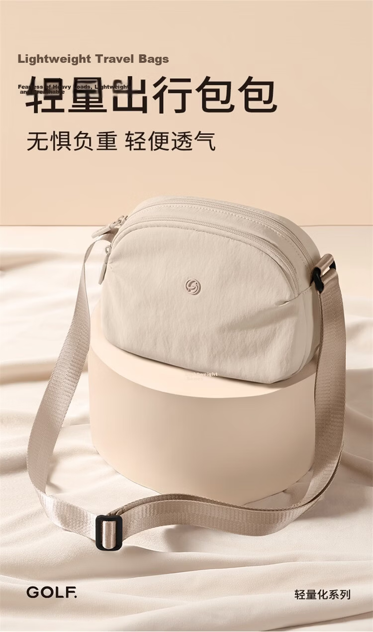 GOLF Lightweight Crossbody Bag Women's Commuter Shoulder Bag Casual Outdoor Sports Cycling Small Shoulder Bag Large Capacity Travel Small Bag 2