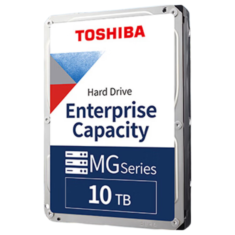 TOSHIBA 10TB 7200RPM 512MB SAS Vertical CMR Enterprise Hard Drive (MG10SDA10TE)