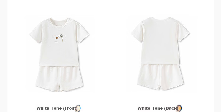 Balabala【balaOne】Baby Short Sleeve T-Shirt Set Infant Summer Outfit 2026 Cute Fashionable Adorable 15
