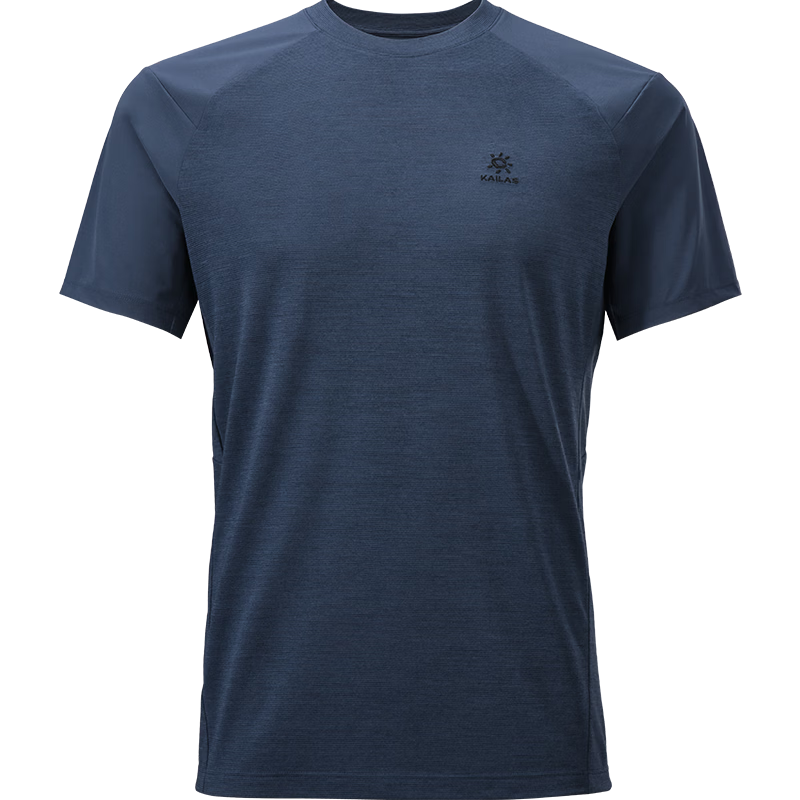 KAILAS XM1 Merino Wool Men's Quick-Dry Crew Neck T-Shirt Outdoor Hiking Moisture-Wicking Breathable Short Sleeve