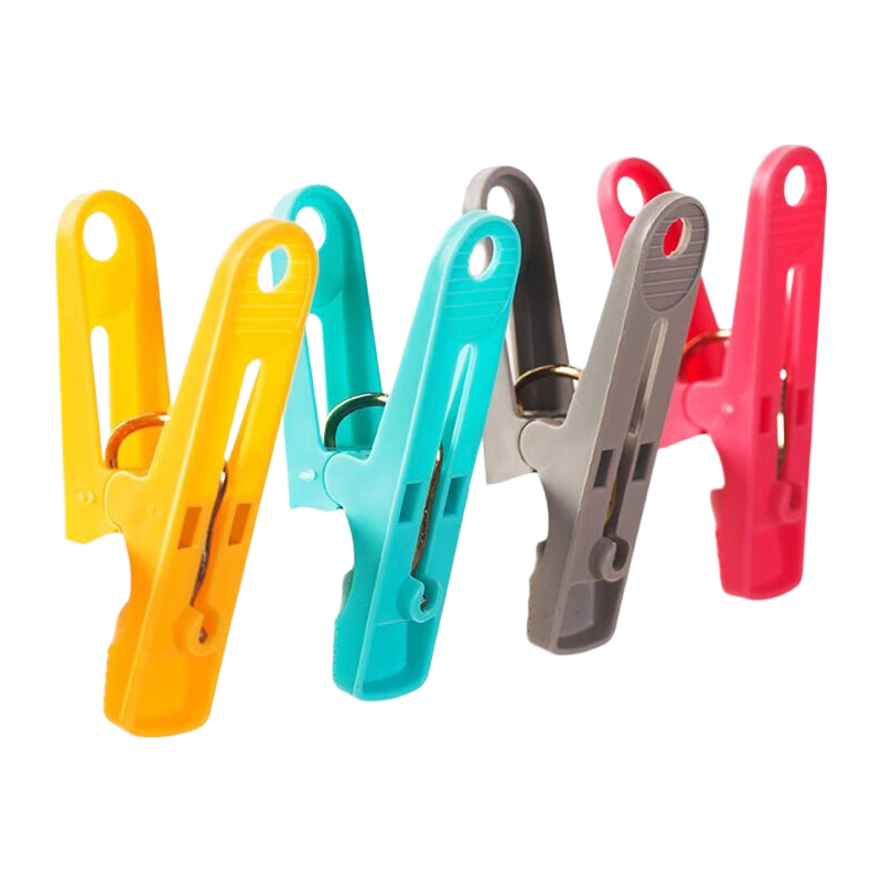 CHAHUA Clothespins, Drying Clips, Windproof Clips for Clothes, Serrated Clips, Elastic And Strong, 20 Pieces