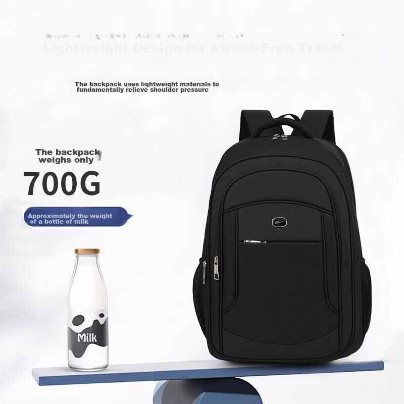 Warrior Large Capacity Men's Backpack Student School Bag Commuter Casual Business Travel 17.3-inch Laptop Bag 10